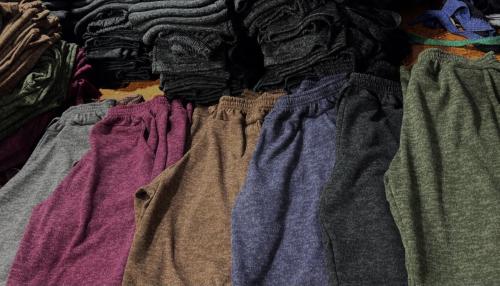 Pantalones Rectos de Lanilla Jogger - Miniatura 4