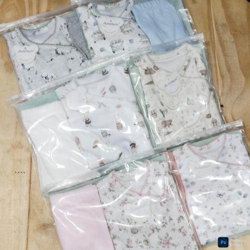 Ajuar 3 Piezas Body Kimono - Miniatura 3