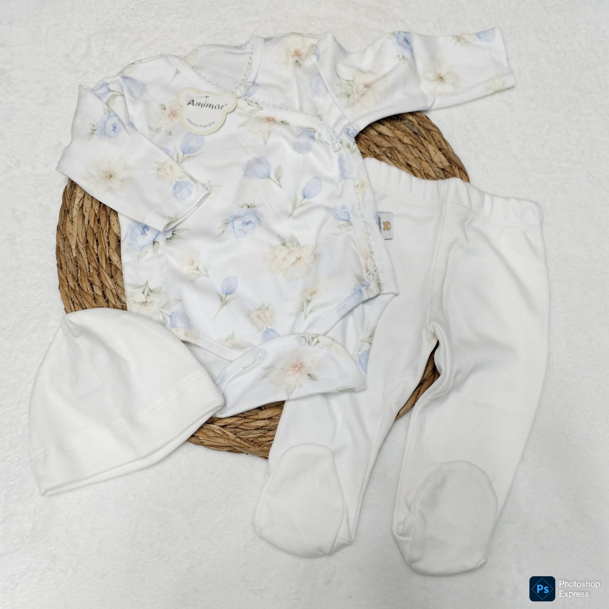 Ajuar 3 Piezas Body Kimono - Imagen 2