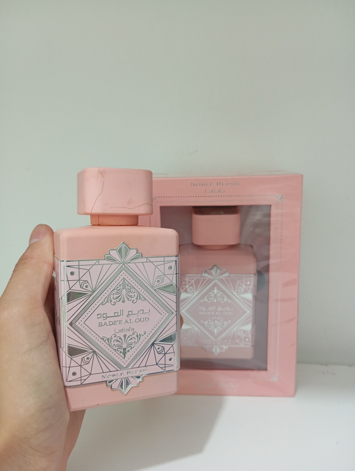 Perfume Arabe Original Lataffa Noble Blush - Imagen 3