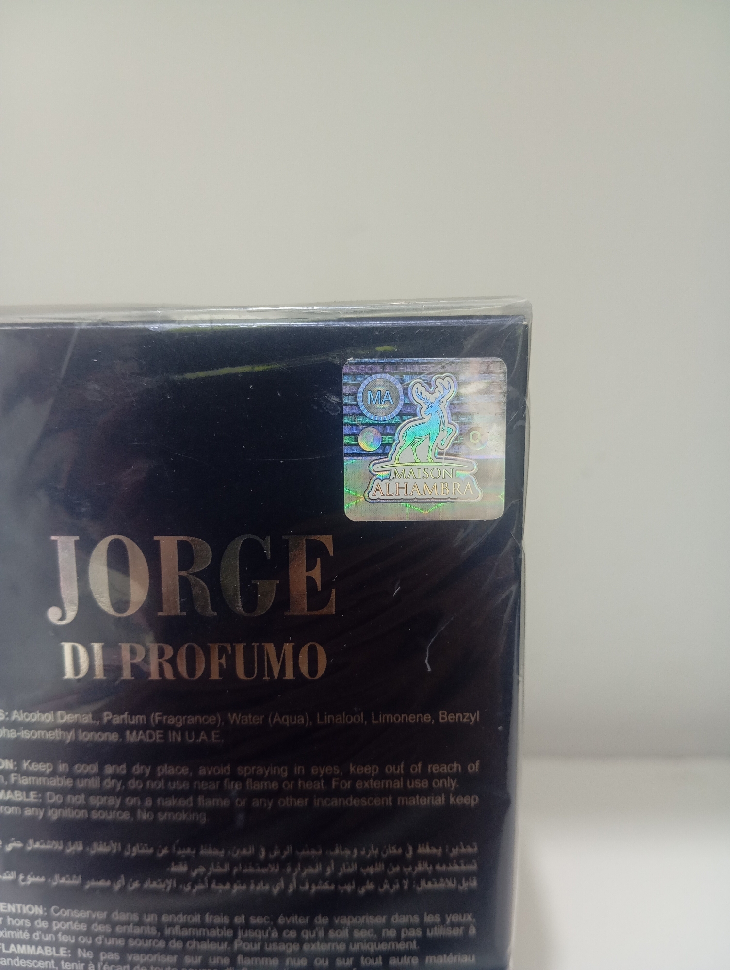 Perfume Arabe Original Maison Alhambra Jorge de Profumo Deep Blue - Imagen 2