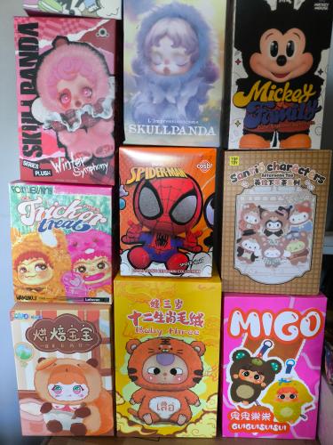 Blind Box, Caja Sorpresa Wakulu, Spiderman,naruto,jujutsu,skull Panda,sanrio y Más!!!