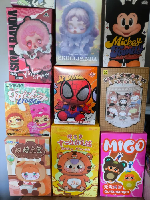 Blind Box, Caja Sorpresa Wakulu, Spiderman,naruto,jujutsu,skull Panda,sanrio y Más!!!