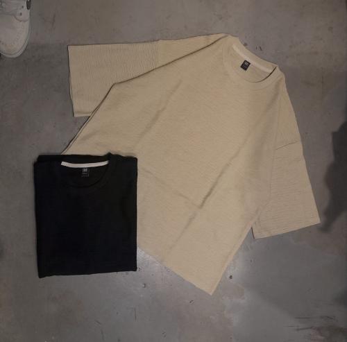 Remera Boxy con Relieves