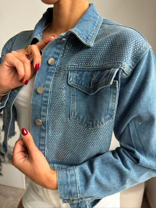 Campera de Jeans Diamant