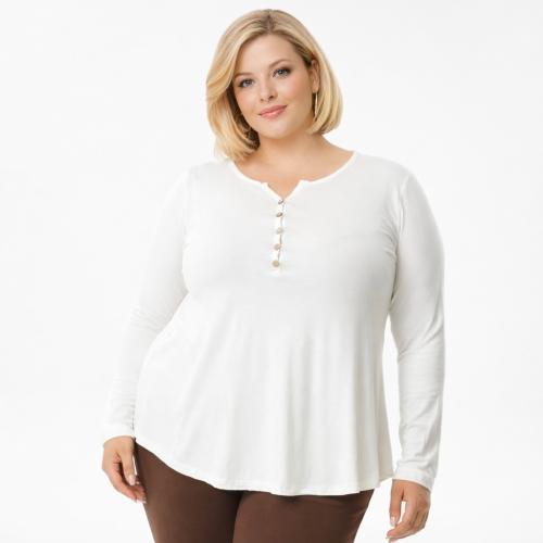 Remera de Viscosa 5 Botones