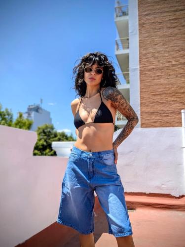 Bermuda Baggy Azul