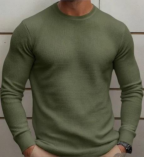 Sweters Wafle Hombre