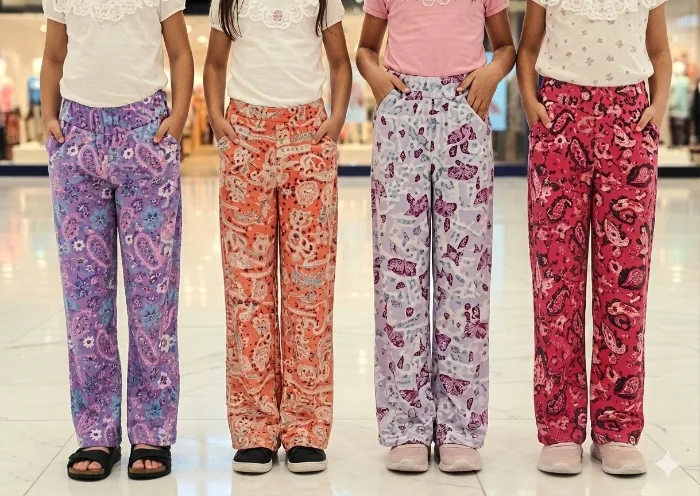 Pantalon Nena Retro con Bolsillo