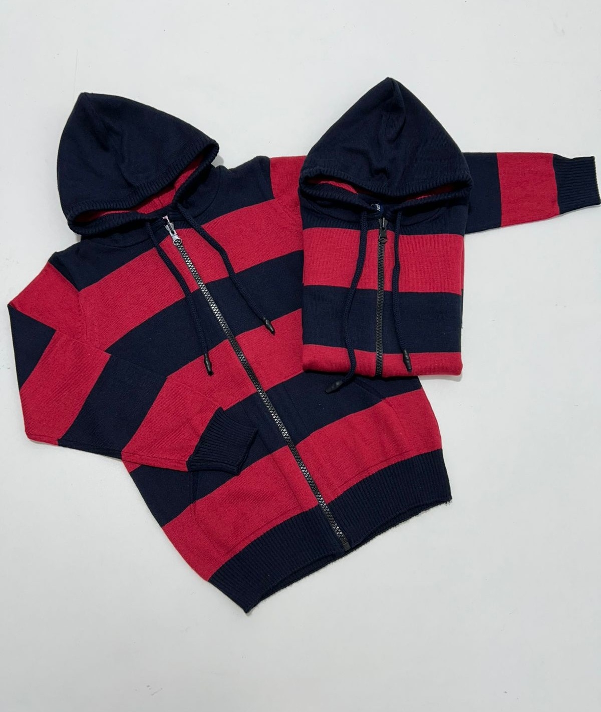 Campera Roja Rayada !! - Imagen 1