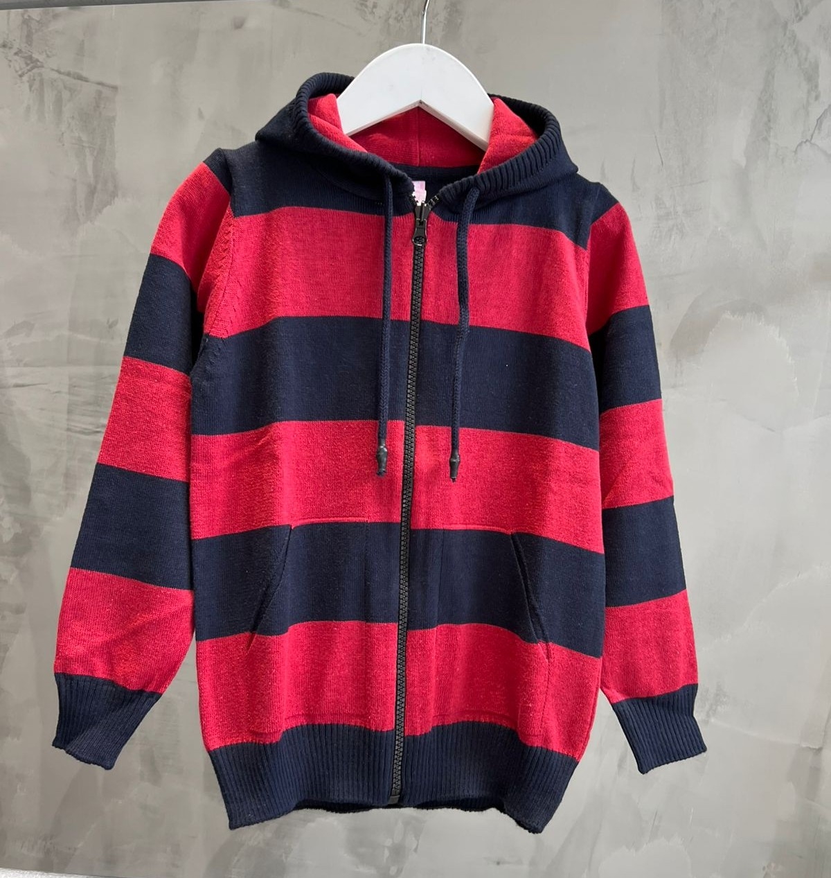 Campera Roja Rayada !! - Imagen 2