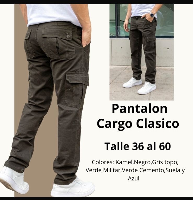 Pantalon Cargo - Imagen 1