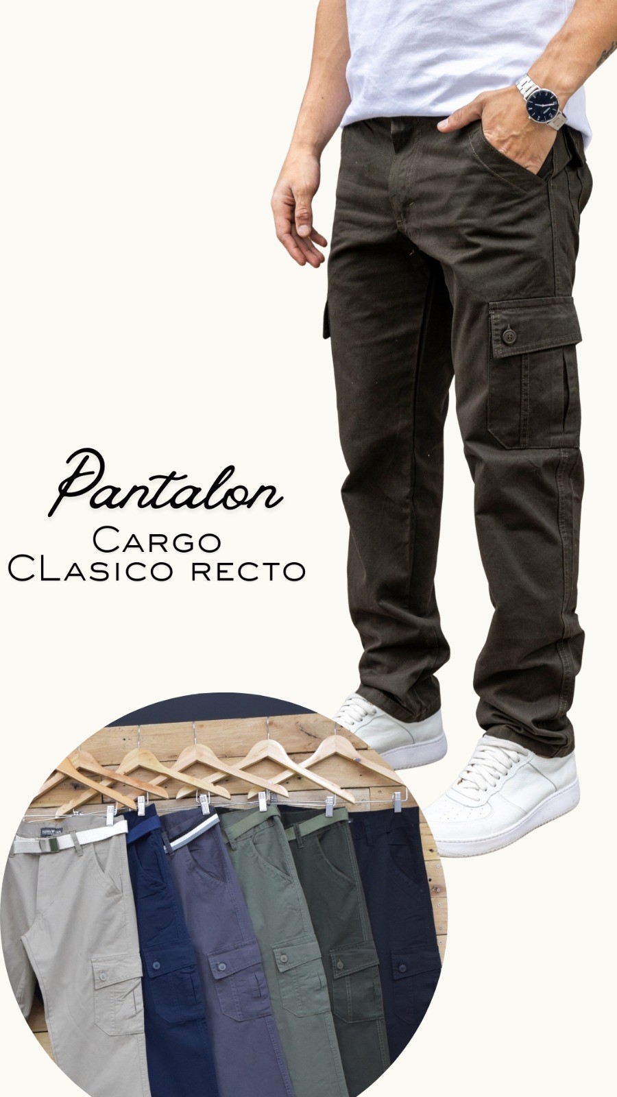 Pantalon Cargo - Imagen 3