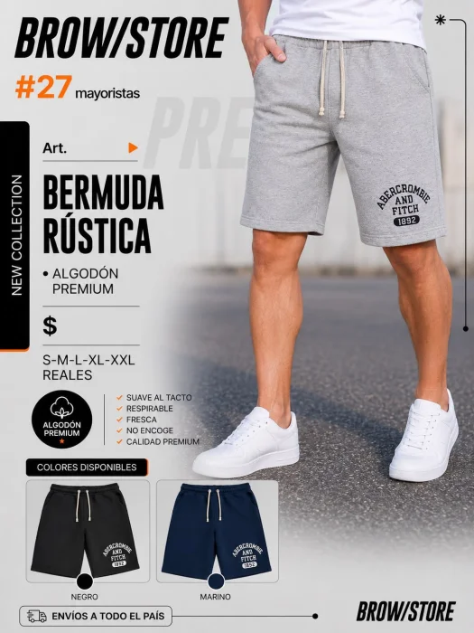 Shorts Rústico Premium