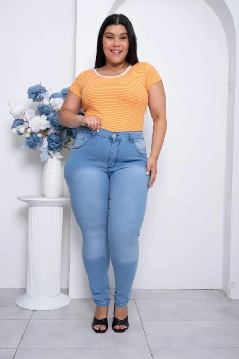 Jeans Celeste Clasico