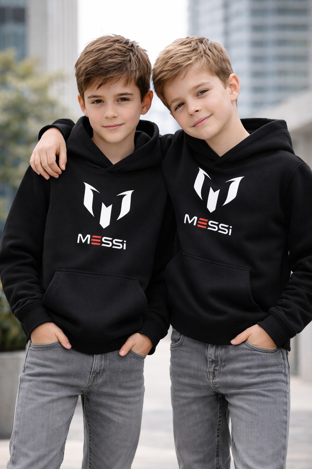Buzo Oversize "messi" Rustico - Imagen 3