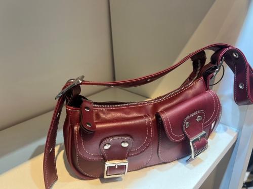 Cartera Mini Bag Bordo Baguette - Miniatura 2
