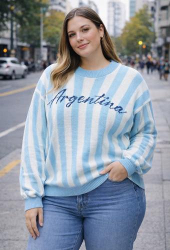 Sweters Argentina Doble Lana Acrílico - Miniatura 2