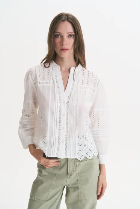 Camisa Nadia Broderie