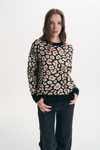 Sweater Print Cheetah