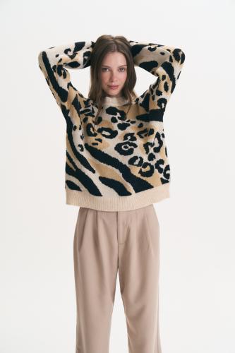 Sweater Print Romi Grueso