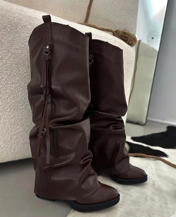 Texas Texanas Altas con Fleco
