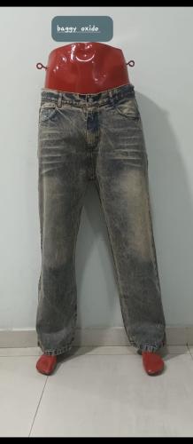 Jean Baggy Oxido Hombre Pantalon Ancho Pinterest 2000's Denim Mayoristas Hotsale - Miniatura 2