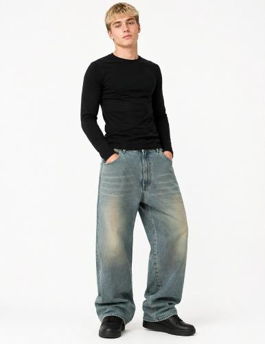 Jean Baggy Oxido Hombre Pantalon Ancho Pinterest 2000's Denim Mayoristas Hotsale - Miniatura 4