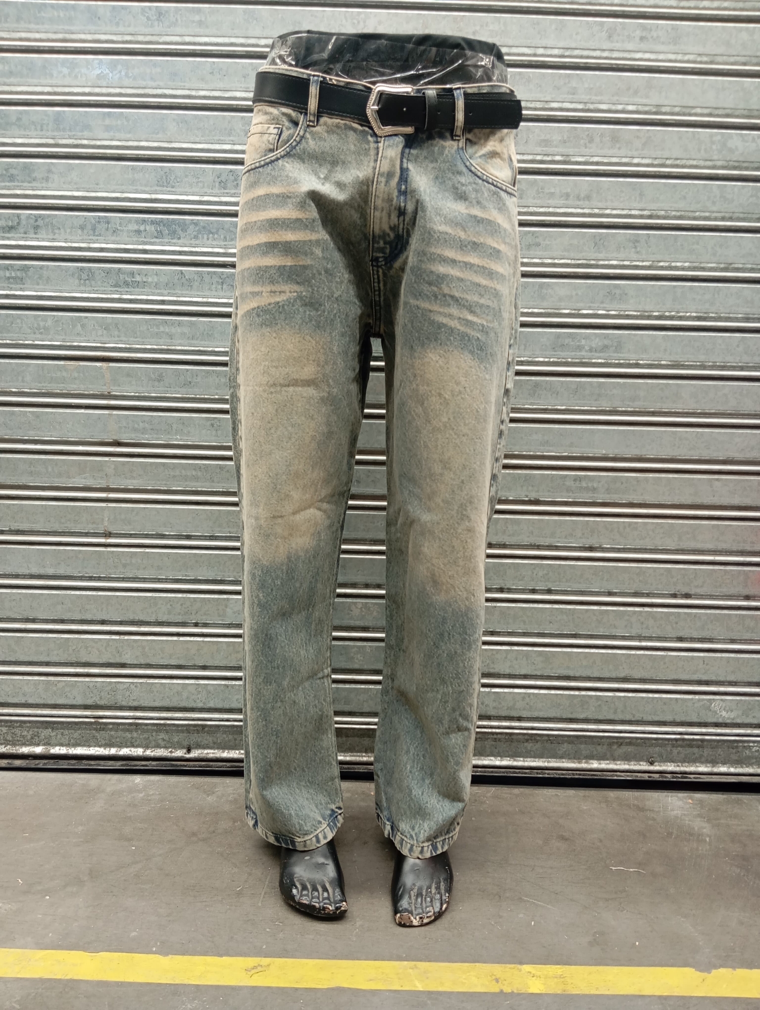 Jeans Baggy Unisex Pantalon Dama Denim Ancho Y2k Dama Denim 2000's Hotsale Mayoristas - Imagen 2