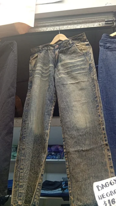 Jeans Baggy Unisex Pantalon Dama Denim Ancho Y2k Dama Denim 2000's Hotsale Mayoristas