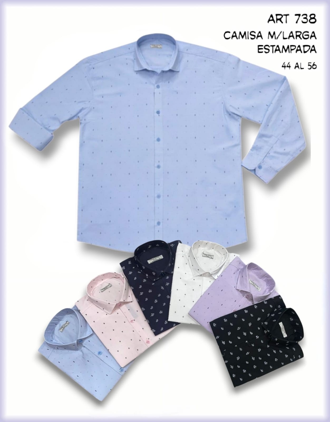 Camisas Manga Larga Poplin - Imagen 2