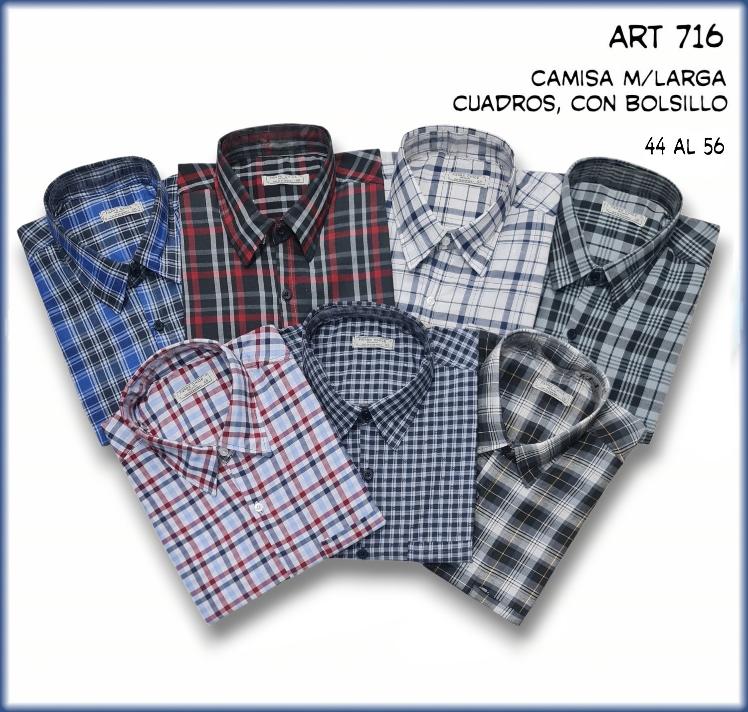 Camisas Manga Larga Poplin - Imagen 3