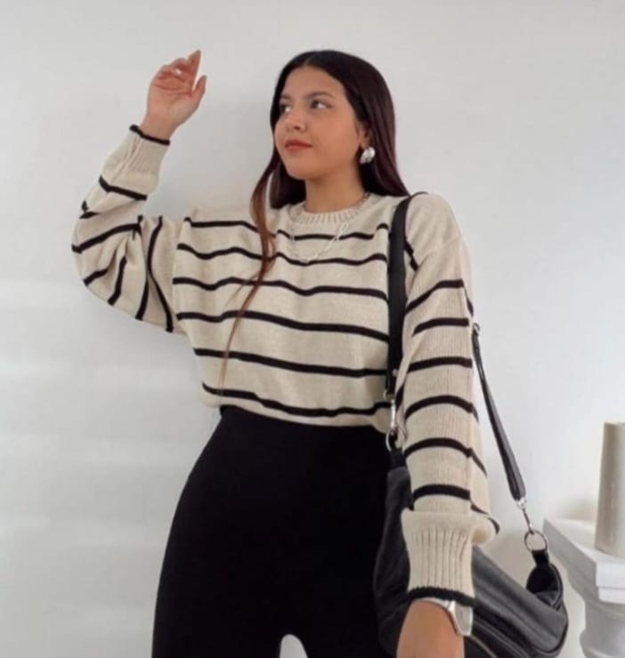 Sweters Rayados-tejido Premium - Imagen 2