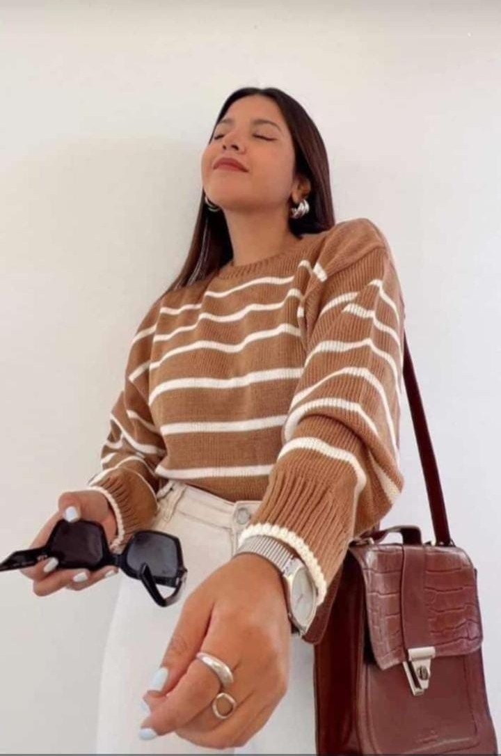 Sweters Rayados-tejido Premium - Imagen 4
