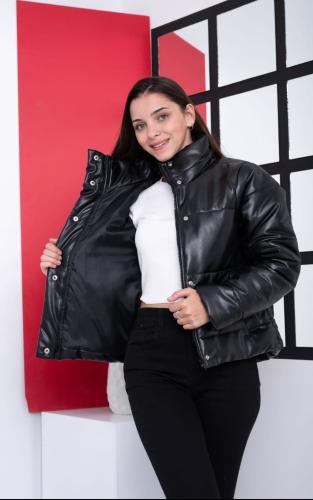 Puffer Engomada Color Negro - Venta por Reserva Previa - Miniatura 3