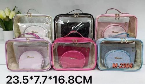 Neceser Porta Maquillaje (set de 3 Piezas)