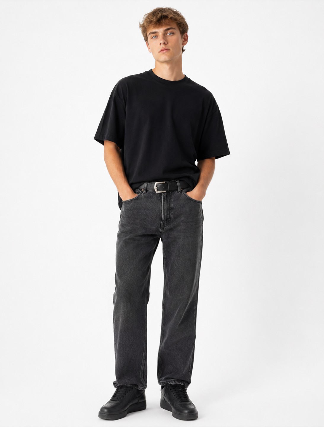 Jean Clásico Hombre Pantalon Ancho Denim Caballero Moda 2000's Hotsale Mayoristas - Imagen 8