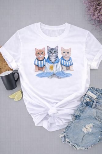 Remera Gatitos  Argentina