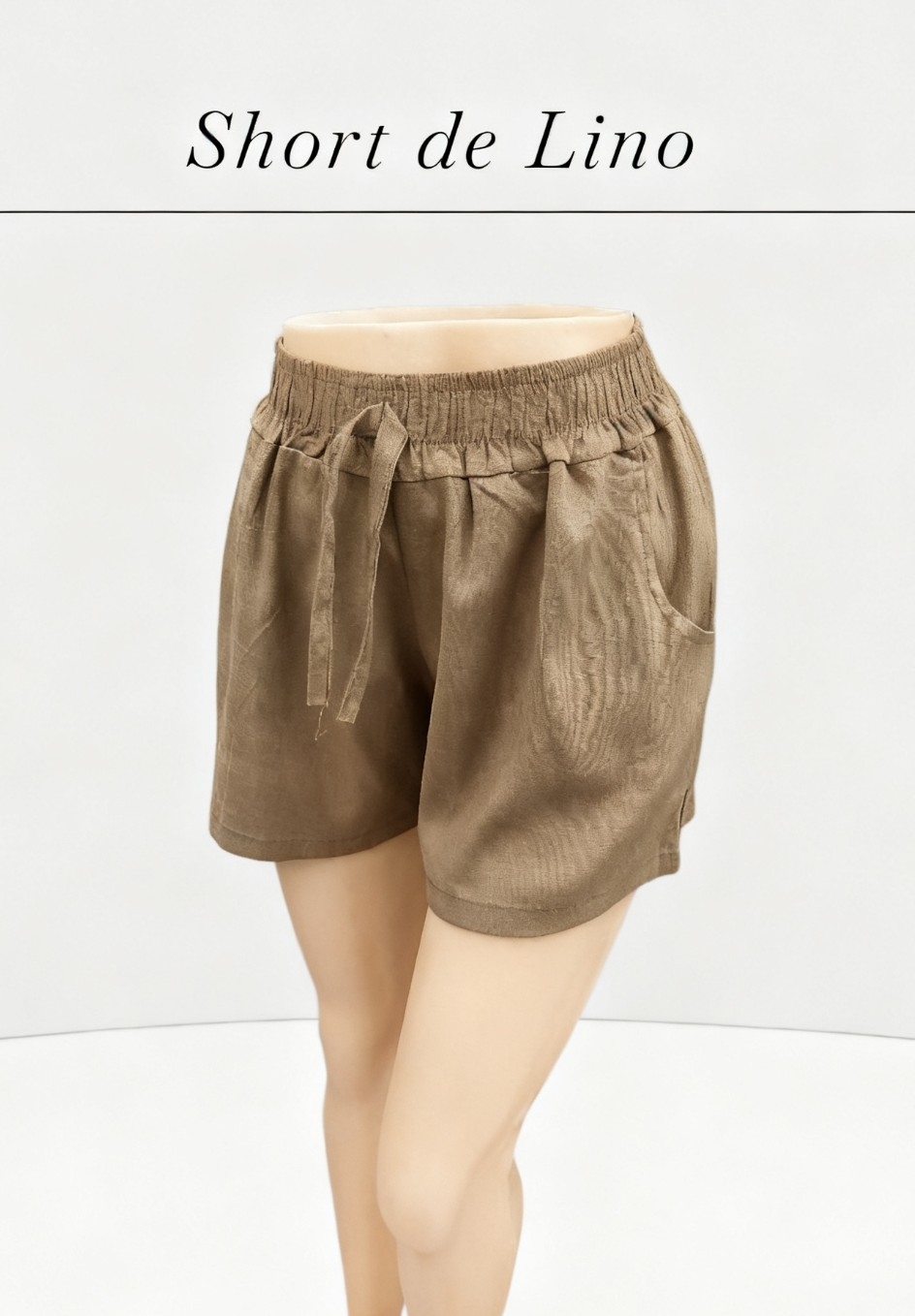 Shorts de Lino - Imagen 2