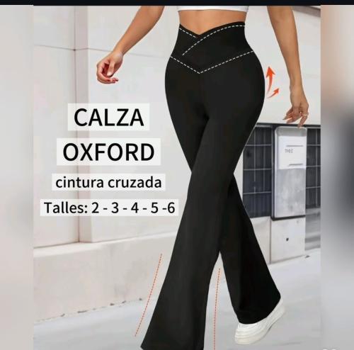 Calza Oxford Cintura Cruzada