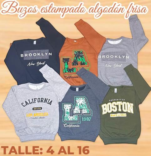 Conjunto Algodon Friza Nene(buzo y Babucha)