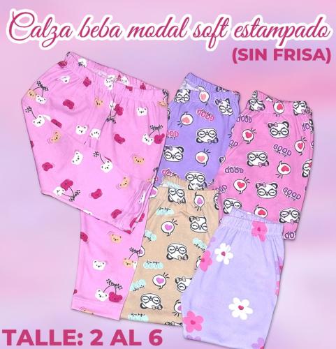 Calza Beba Modal Soft Estampado