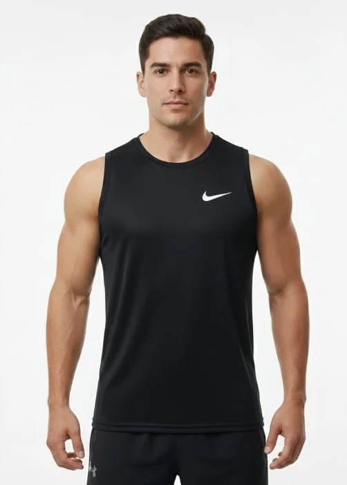 Musculosa Deportivo Negro