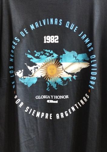 Remeras Argentina  Malvinas