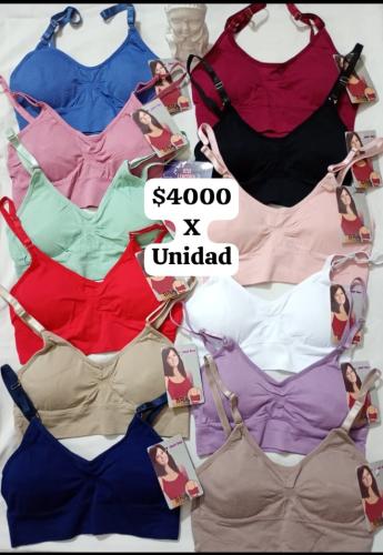 Corpiño Deportivo Taza Desmontable