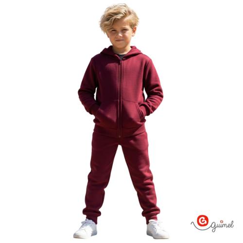 4148 Campera Niño Teen Unisex Darlon Supersoft Frisada Ideal Colegial