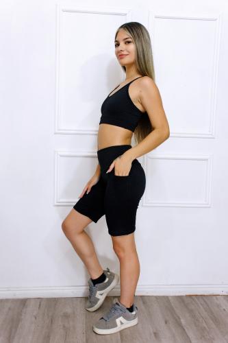 Biker Laycra con Bolcillo