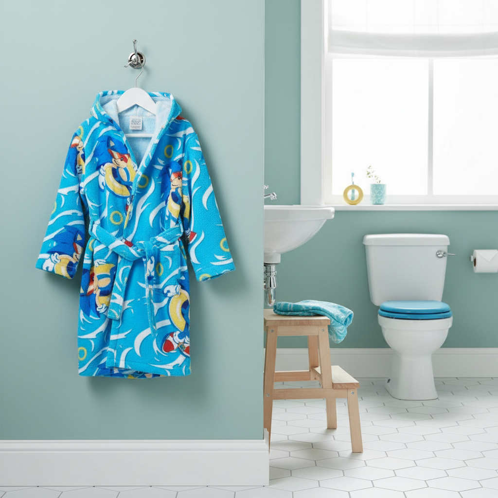Bata de Baño con Capucha Piñata | Sonic | - Whisk_aa7a04660bb0ee0a7504a4049b4ed06fdr.png