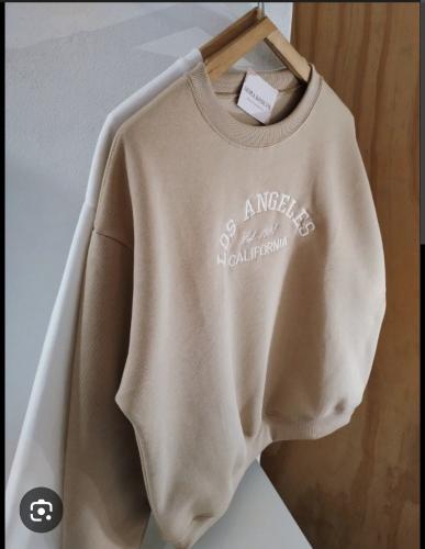 Buzo Oversize Cuello Redondo Mujer - Miniatura 6