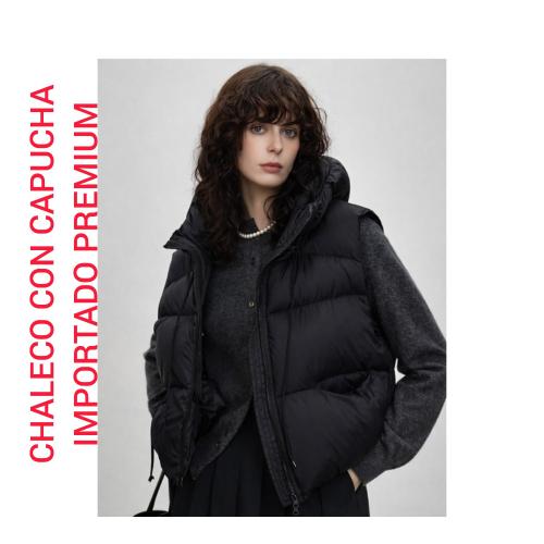 Chaleco con Capucha Importada Premium Talle del M al Xxl - Miniatura 2